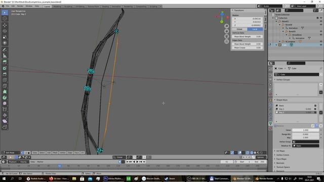 Моделирование лука для TESIII Morrowind смотреть онлайн