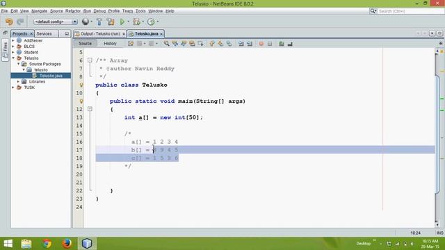 6.8 How to use Array in Java Tutorial With Example 2 Dimensional Array смотреть онлайн