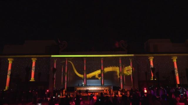 Opening Dragon Mart 2 in Dubai - Videomapping смотреть онлайн