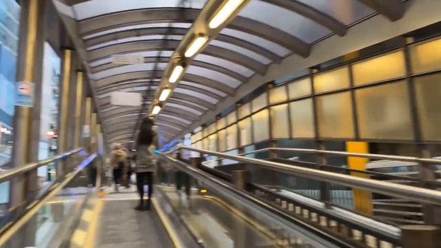 Hong Kong walk/Central Market and Mid-Levels escalator смотреть онлайн