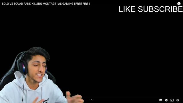 Reacting To My First Youtube Video And First Free Fire Gameplay (Funny) ? смотреть онлайн