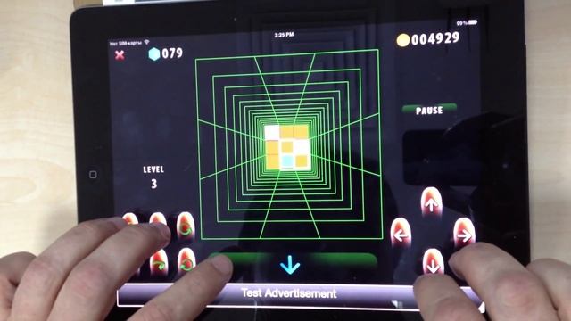 3D tetris for iPad смотреть онлайн