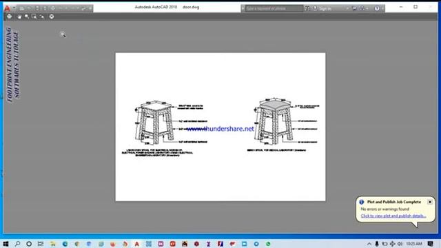 How to plot and export dwg files to PDF | JPG format. I AutoCAD Tutorials I смотреть онлайн