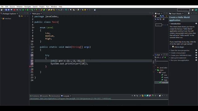 Exception Handling | Exception Handling in Java Interview Question | Try Catch Finally | Avin Empir смотреть онлайн