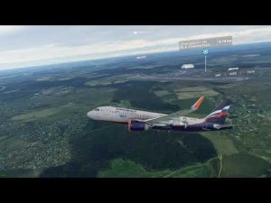 Microsoft Flight Simulator 2020 Москва - Питер