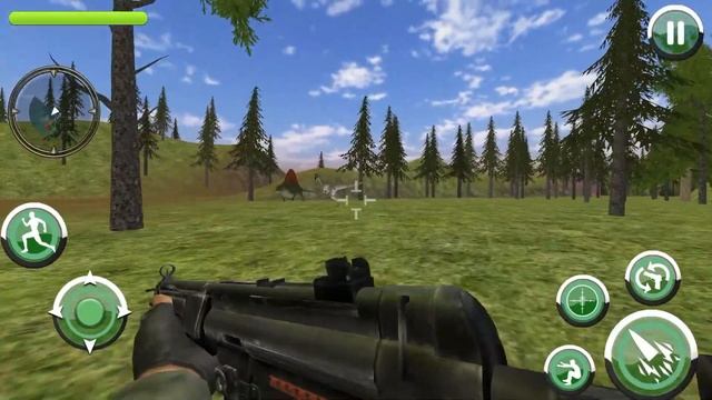 Jurassic Dinosaur Jungle Hunt iPhone Gameplay #03 смотреть онлайн