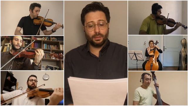 AISO (Austrian-Iranian Symphony Orchestra) perform Bach 'Erbarme dich mein Gott' during Lockdown смотреть онлайн