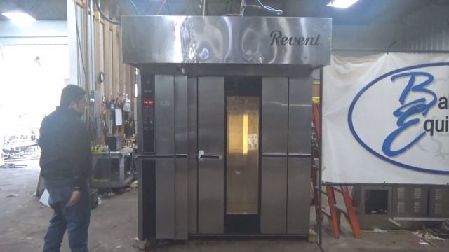 Revent Double Rack Gas Oven, Model: 724 G DG U, Running смотреть онлайн