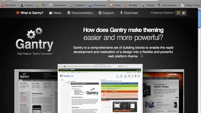 Plantillas Wordpress con framework Gantry 1/9 смотреть онлайн