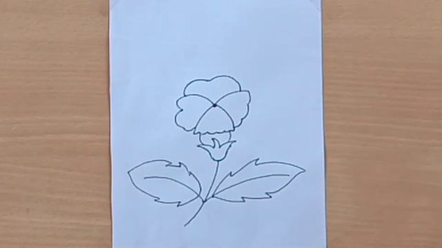 How to draw a Hibiscus Flower\Hibiscus Drawing\Easy Hibiscus Flower Drawing. смотреть онлайн