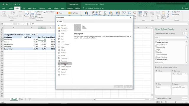 How to Create Pivot Charts in Excel 2016 смотреть онлайн
