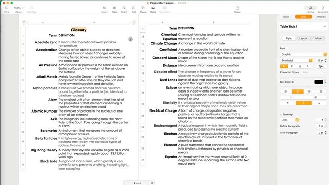 How to Create Glossaries in Apple Pages || Book Glossary смотреть онлайн