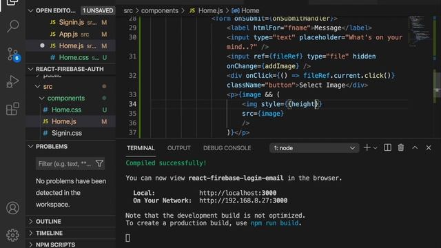 React Firebase Hook to create a Facebook like web to upload image and post message. смотреть онлайн