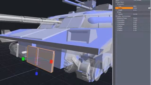 Танк Анимация №7 Завершающие элементы танка в Endorphin смотреть онлайн