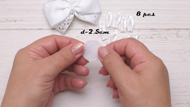 Банты из органзы на последний звонок DIY Bows of Organza смотреть онлайн
