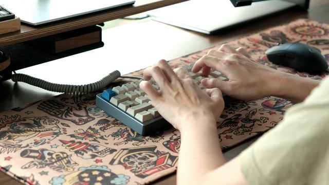 Unikorn HK Commission - Gateron Inks on CF Plate Typing Sound Test смотреть онлайн