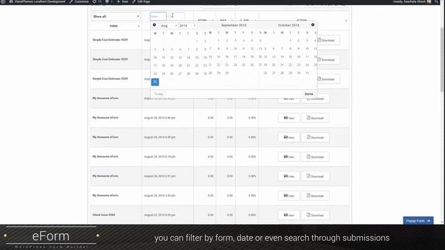 User Portal and Trackback - eForm - WordPress Form Builder смотреть онлайн