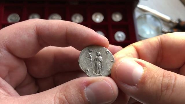 Распаковка древнеримской монеты Траяна Деция + история смотреть онлайн