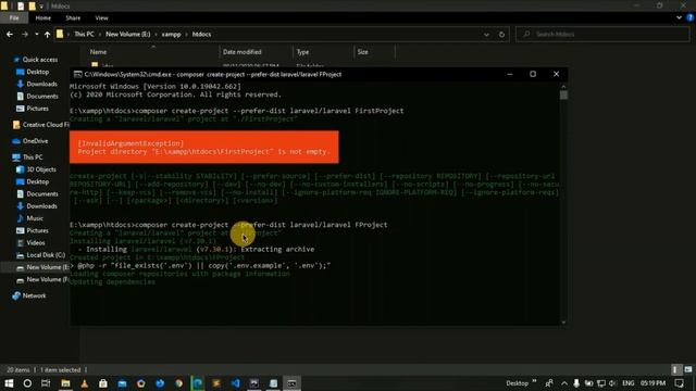 Installation and setup of Laravel Project | Laravel Lecture 3 | How to do this смотреть онлайн