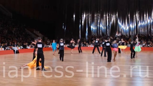 Огни большого города - турнир по танцевальному спорту смотреть онлайн