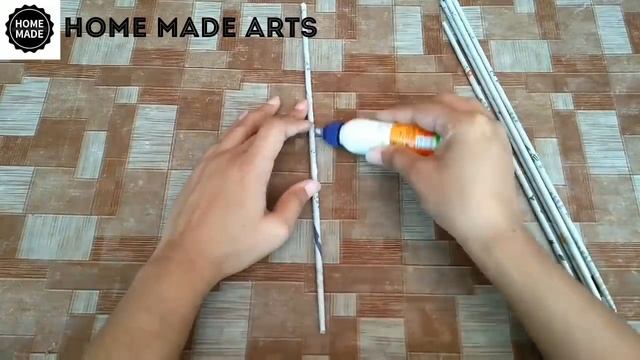 Newspaper craft | best out of waste craft idea | recycle newspaper | #HMA453 смотреть онлайн