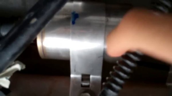 Chevy Cobalt Fuel Filter replacement (installation)