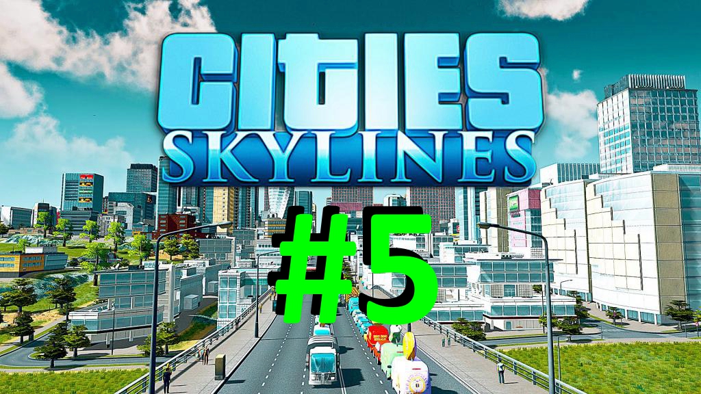 Cities Skylines #5 - Районы. Стройка и Обозначение Районов смотреть онлайн