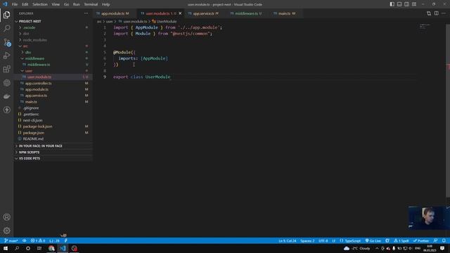 Nest js / Проміжне програмне забезпечення / Middleware #5 смотреть онлайн