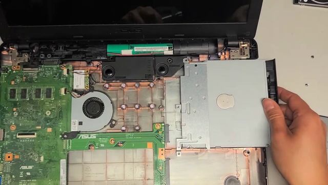 ASUS X540S Disassembly SSD Hard Drive Upgrade Repair Replacement