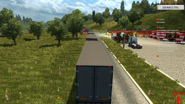 ETS 2 MP, Открытый конвой от ALO KLINIKA смотреть онлайн
