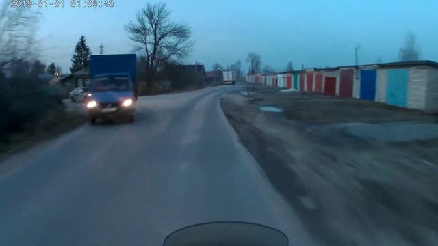 20190101 010743A Попробовал экш камеру .Выкатил скутер после зимы... смотреть онлайн