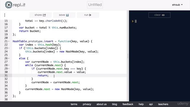 7 Refactoring Insert Method смотреть онлайн