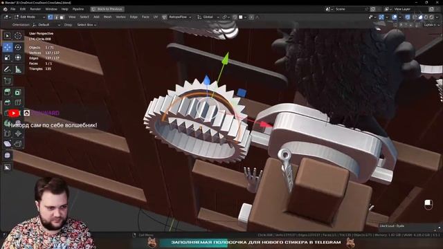 Вороньи Врата в Blender + разбор ваших работ #4 смотреть онлайн