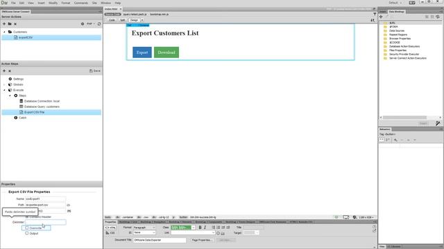 Exporting Data from a Database to CSV or XML смотреть онлайн