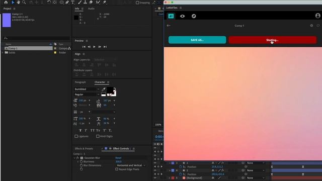 How to Create a Mesh Gradient Lottie Animation in Adobe After Effects & Export to Figma смотреть онлайн