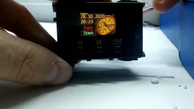 часы Toyota Mark2