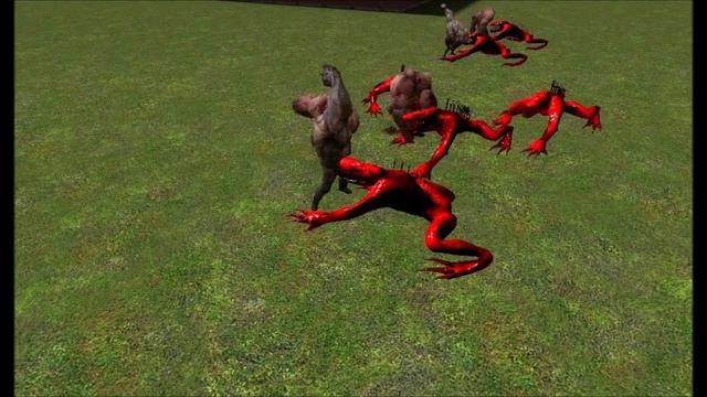 SCP939 VS Left4Dead Tanks NPC Battles Garry's Mod смотреть онлайн