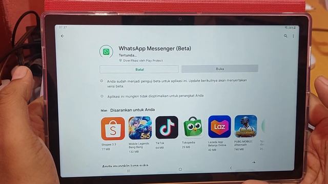 Cara download whatsapp di tablet samsung смотреть онлайн