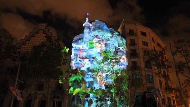Mapping Casa Batlló 2015 Barcelona