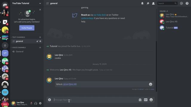 Creating A Discord Bot In Javascript #4 - Kick/Ban Command Part 1 смотреть онлайн