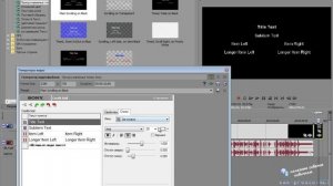 Как сделать/вставить титры в Sony Vegas Pro