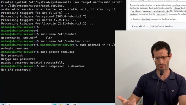 Samba server - Share files from Linux to Windows смотреть онлайн