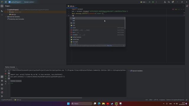 Как создать простого бота в телеграмм с нуля смотреть онлайн