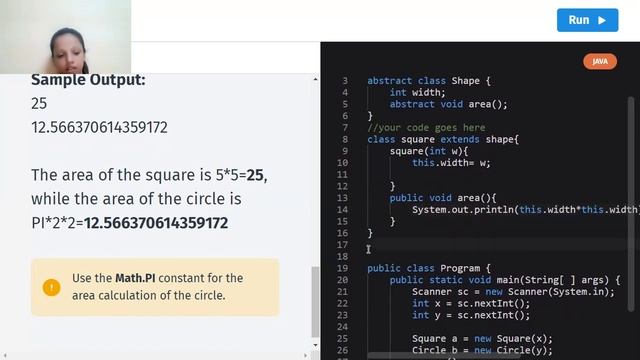 Shapes project |java |java projects |java projects by khushi ozha смотреть онлайн