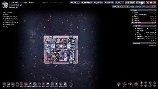Oxygen Not Included | Baator World-gen Mod | Ep. 55 - Home and Away смотреть онлайн