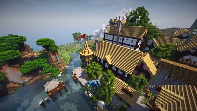 Minecraft - Metalior Medieval City - Map w/ Download смотреть онлайн