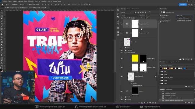 Tutorial: Ambientação e Finalização com LUTs no Photoshop! (Pesquisa de Cores) смотреть онлайн