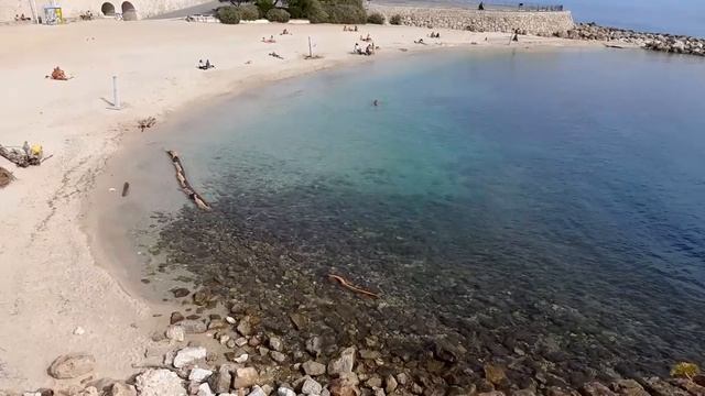 Солнечный Лазурный берег Франции, прозрачное море Антиба. Sunny French Riviera Antibes. Europe-House смотреть онлайн