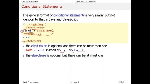 PHP Lecture 3 смотреть онлайн