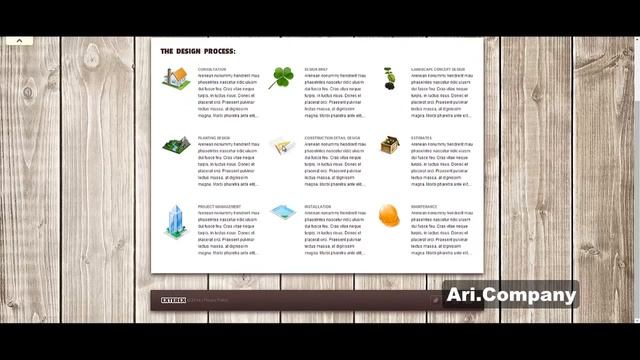 WordPress шаблон Exterior - Ari.Company смотреть онлайн